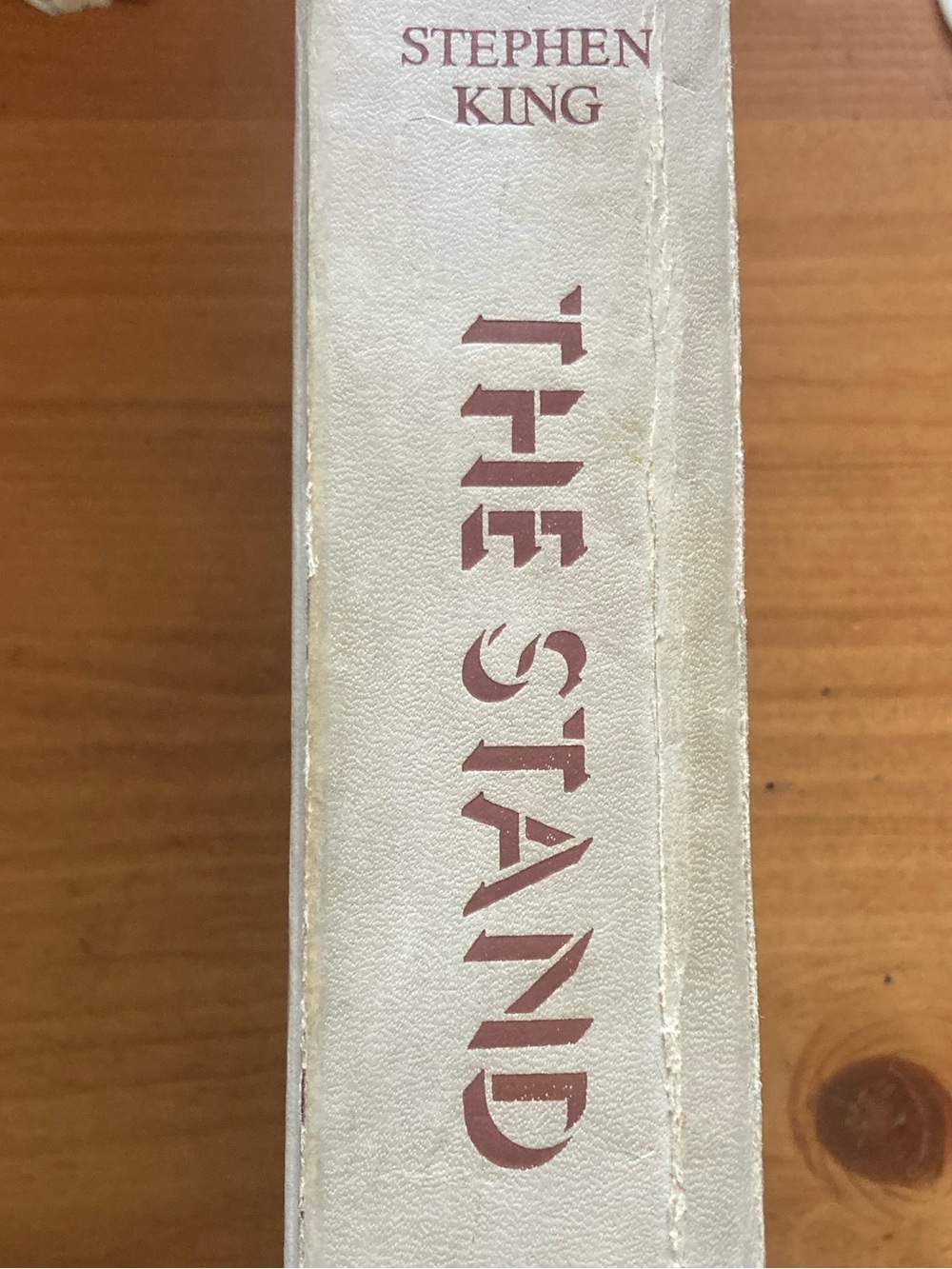 Stephen King "The Stand" Hardcover - White Dust Jacket